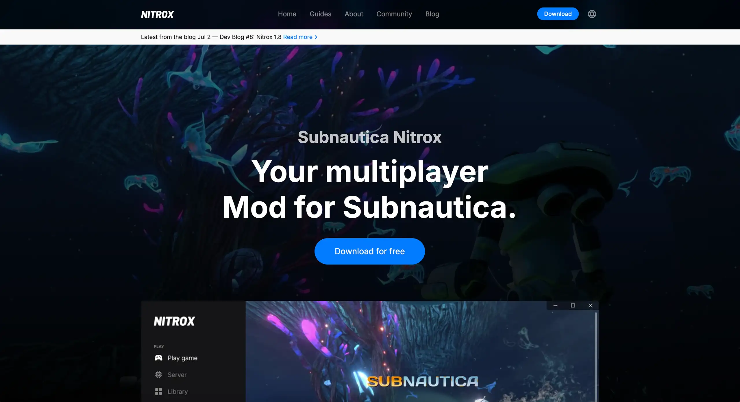 Nitrox Website