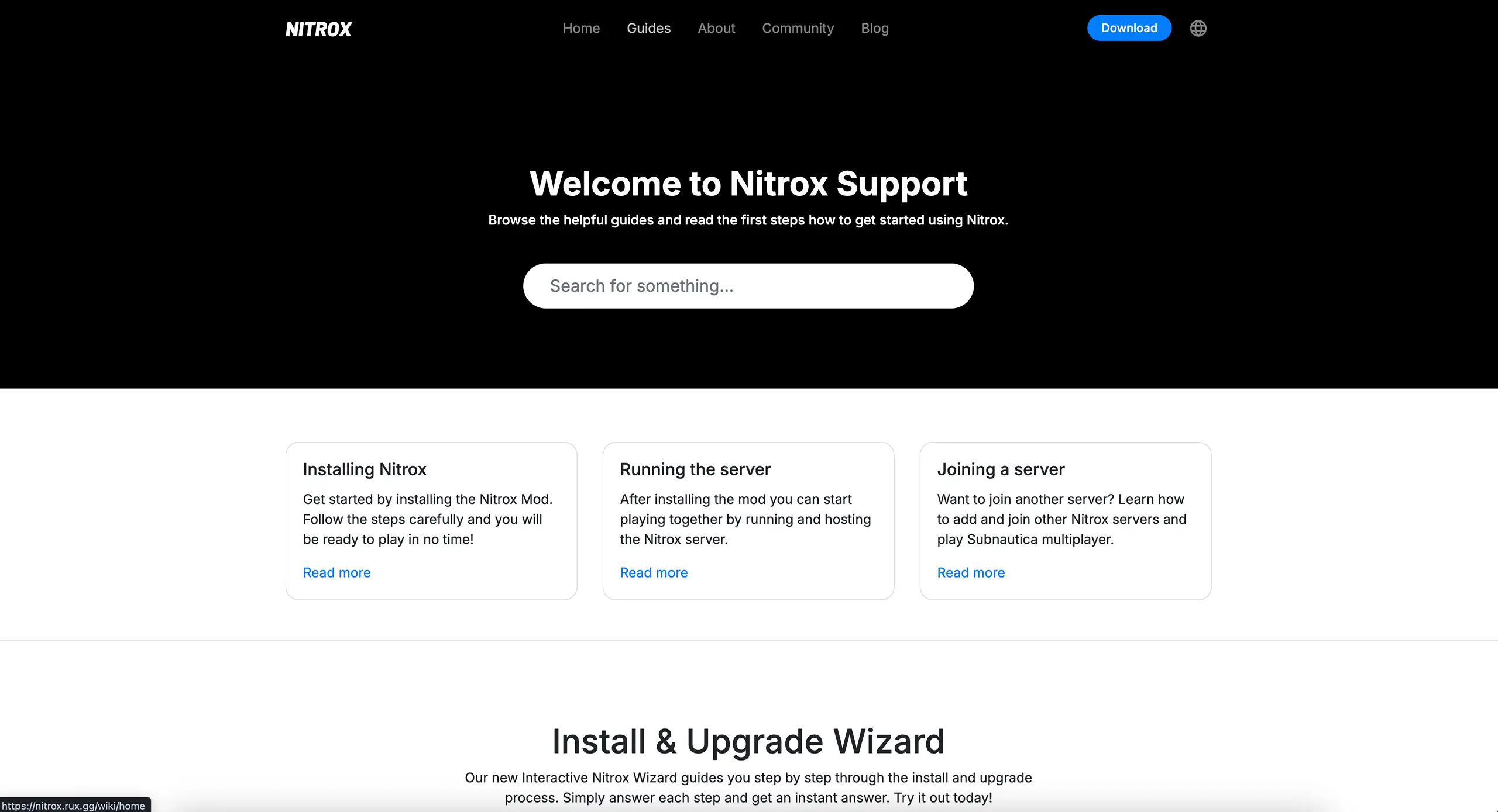 Nitrox Website