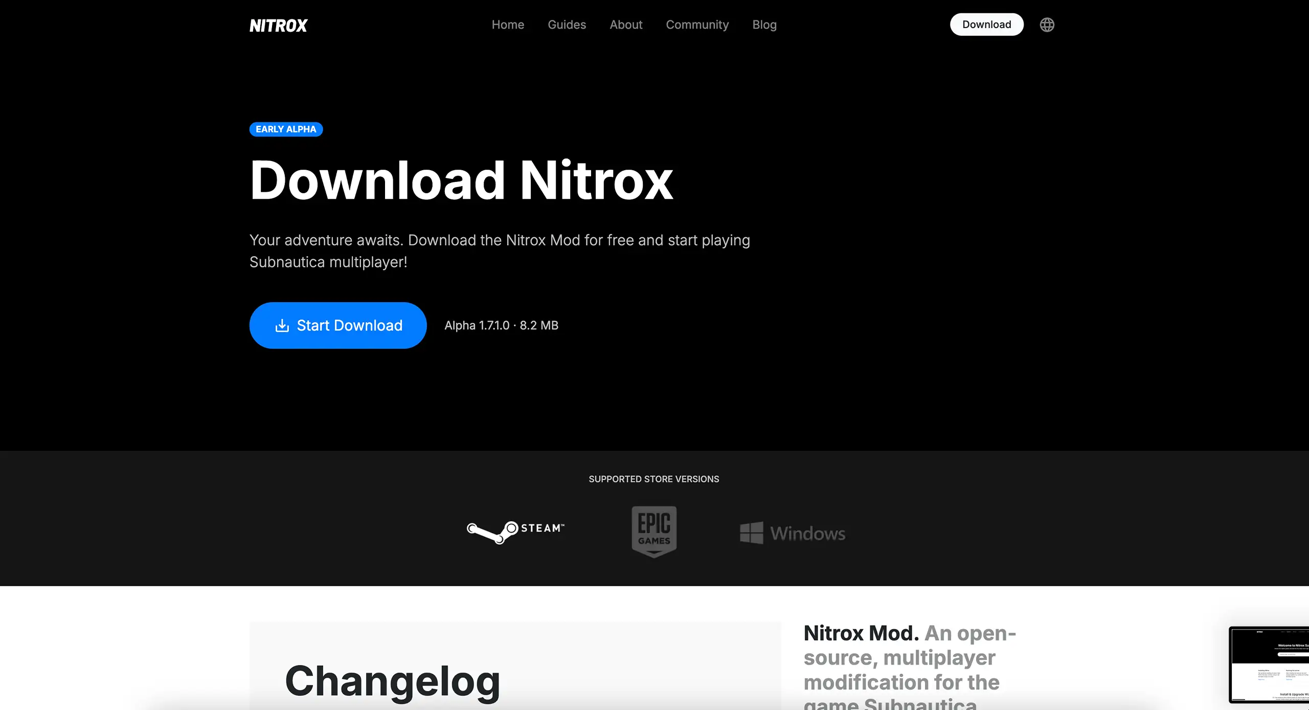 Nitrox Website