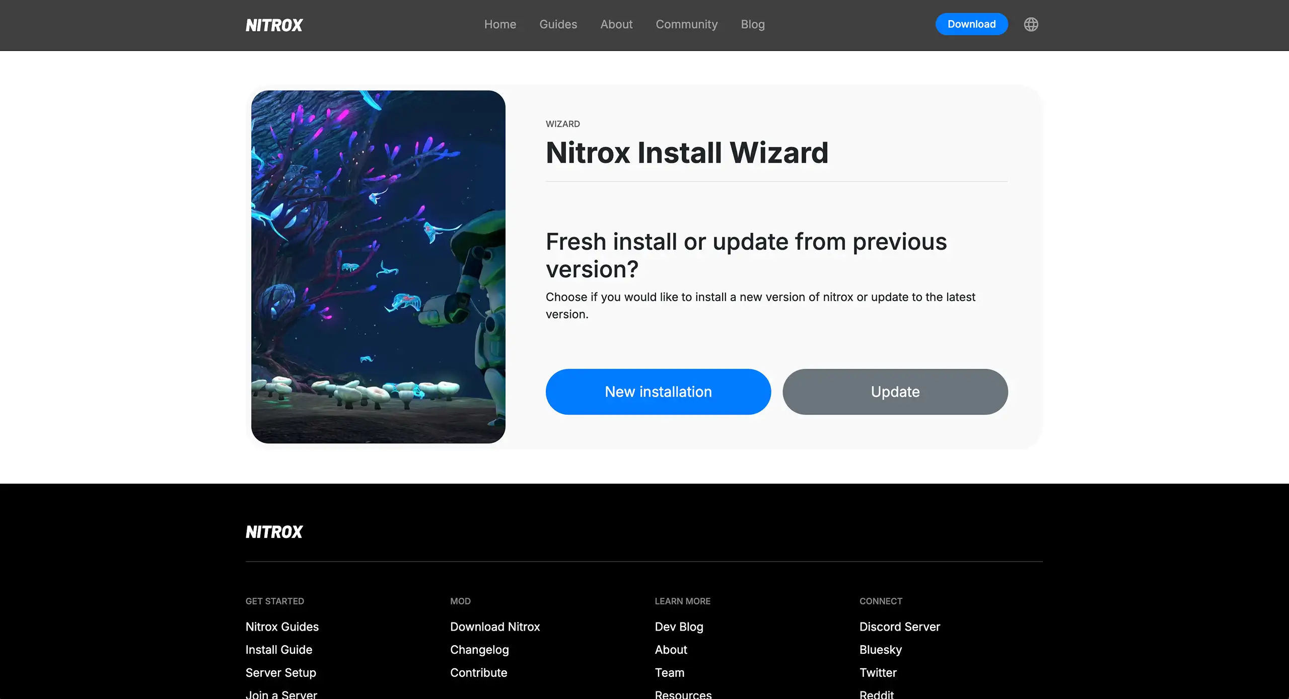 Nitrox Website